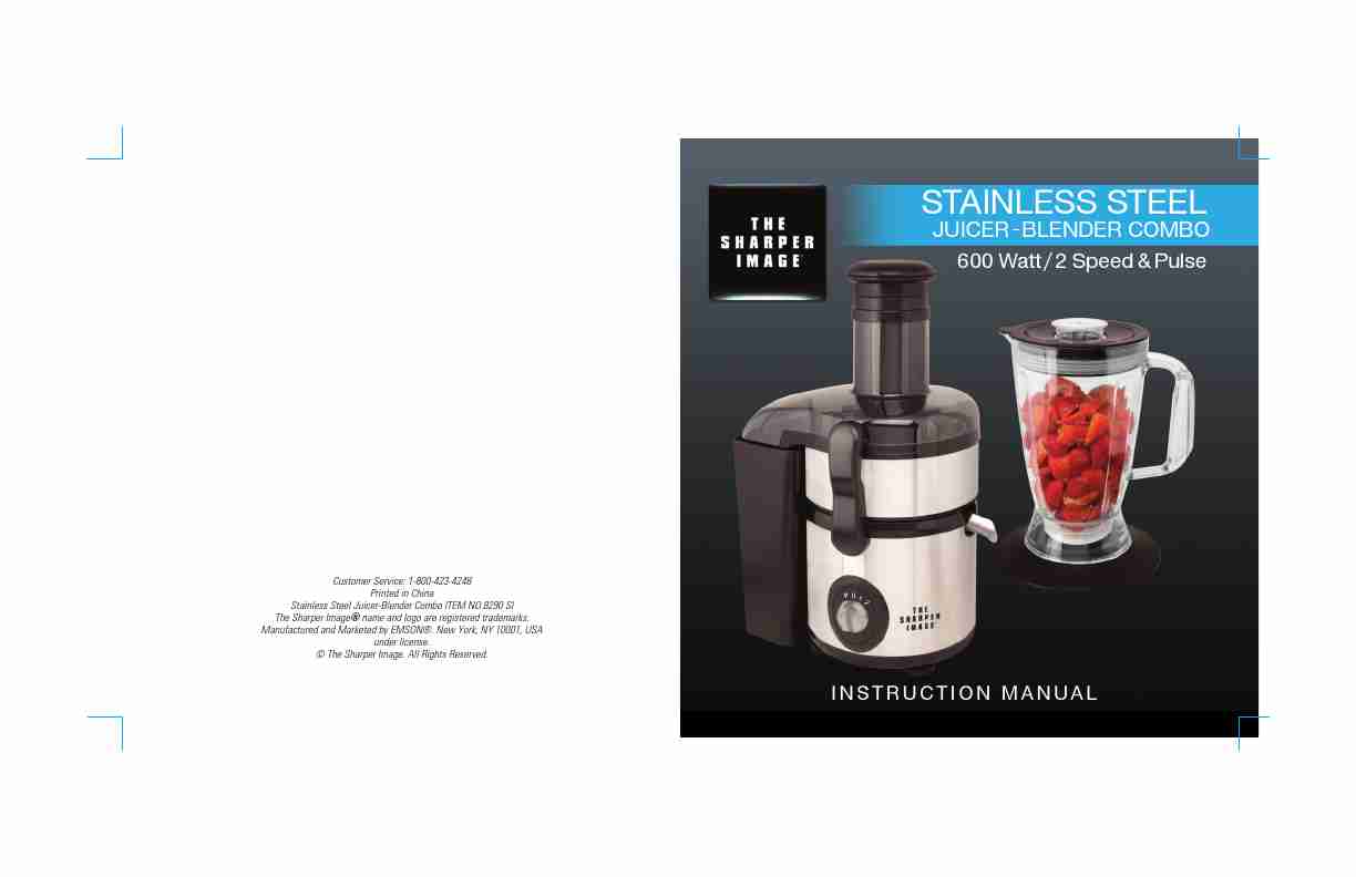 Sharper Image Super Juicer Instruction Manual-page_pdf